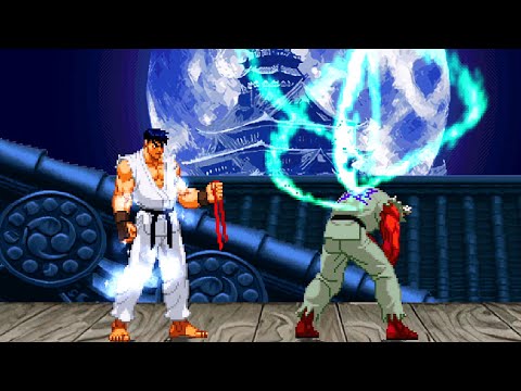 RYU ICE POWER VS SHIN AKUMA! THE GREATEST FIGHT IN HISTORY!