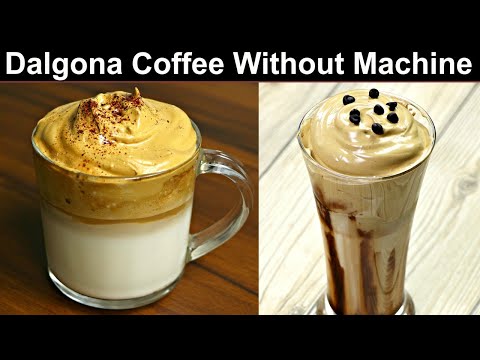 The Viral Internet Coffee | Dalgona Coffee Recipe Without Machine | Whipped Coffee | Kabita