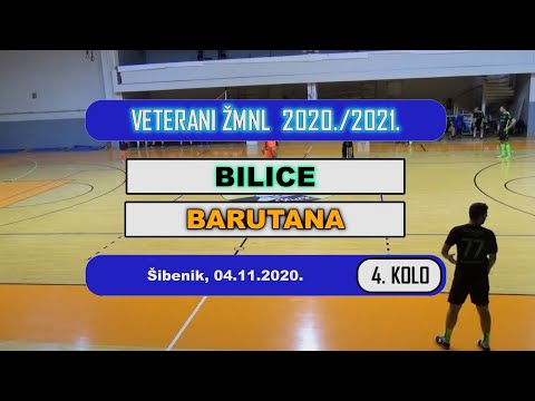 VETERANI ŽMNL: BILICE - BARUTANA  8:0, 04.11.2020.