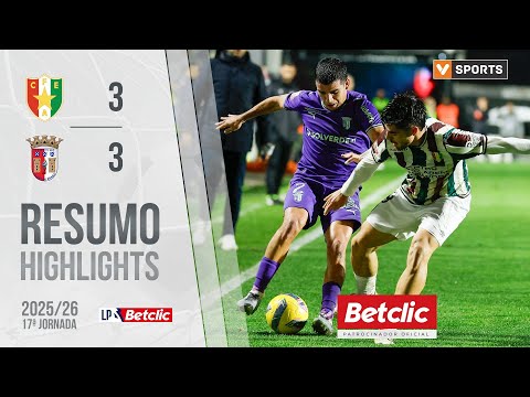 Resumo: Estrela Amadora 3-3 Braga (Liga 25/26 #17)