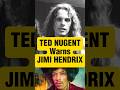 THIS is the Warning Ted Nugent gave Jimi Hendrix #classicrock #rocknroll #guitar