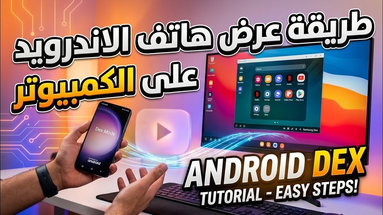 طريقة عرض هاتف الاندرويد على الكمبيوتر