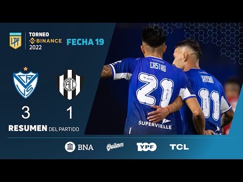 Postergado Fecha 19 |  Vélez 3-1 Central Córdoba