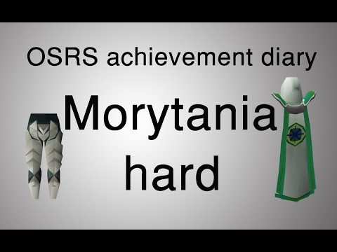 [OSRS] Morytania hard diary tasks guide