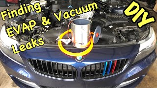 How to find EVAP and Vacuum Leaks with a Cheap Smoke Machine DIY