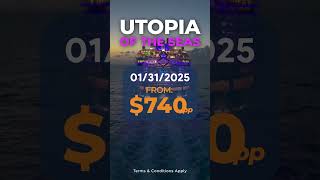 🚢✨ Ready for an unforgettable adventure on Royal Caribbean's newest ship, Utopia of the Seas?