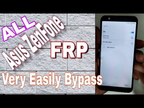 Asus ZenFone Max M1 (X00PD) Frp Unlock Without Pc & OTG asus x00pd frp unlock