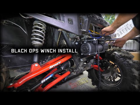 Black Ops Winch Install on Polaris Ranger XP 900 | How To