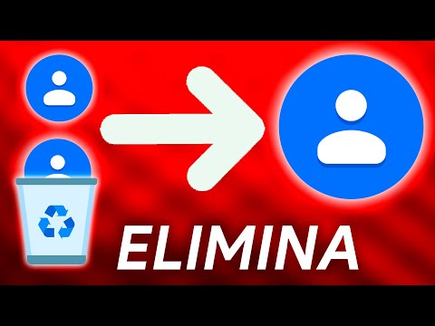 Cómo BORRAR contactos DUPLICADOS