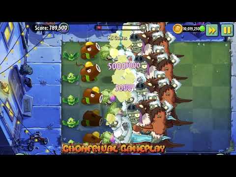 PVZ 2 | 4 Super Team Plants Vs Team Zombies Part 35   2 | ChonFrival