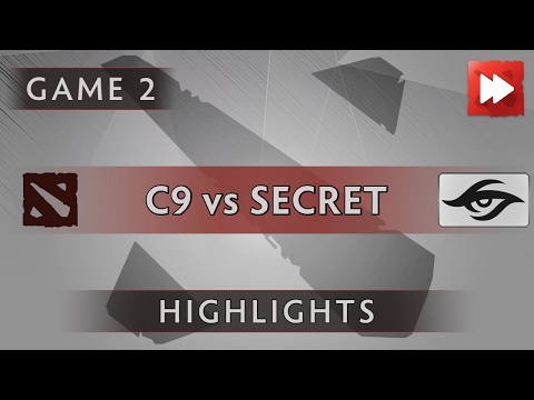 Cloud 9 vs Team Secret [Game 2] Dota 2 Asia Championships 2017 - Dota Highlights