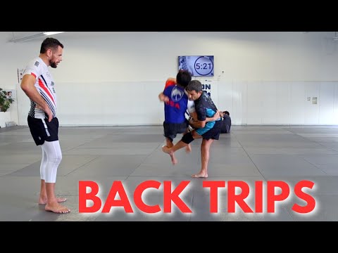 Justin "JFLO" Flores Teaches Lovato Jr. The Back Trip
