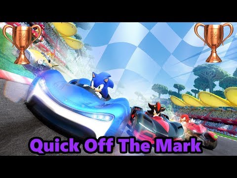 Team Sonic Racing- Quick Off The Mark Trophy/Achievement