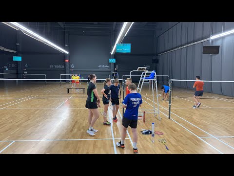 Badminton Lithuanian U15 XD Puhakka-Priedniece vs. Krūminas-Dindaitė (LT)