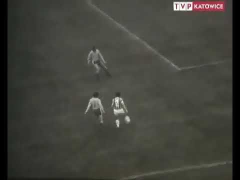 Szombierki Bytom - Ruch Chorzów 1-2 (0-0) Runda wiosenna sezonu 1974/75  9.05.1975