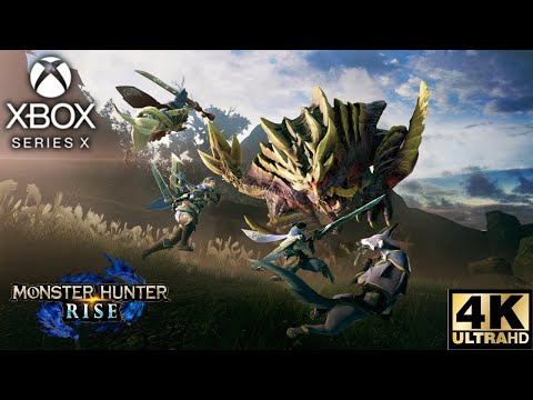 Monster Hunter Rise Gameplay Walkthrough Part 1 | Xbox Series X|S | 4K (No Commentary Gaming)