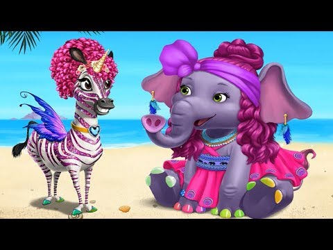 Jungle Animal Hair Salon 2  Fun Animal Pet Care Kids Game #3