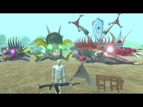 Jurassic World Evolution Camping 58 - MOSASAURUS Hunting Animation Deep Sea Creatures of Funny ARBS