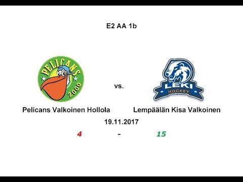 07MV - Pelicans Valkoinen Hollola vs. Lempäälän Kisa Valkoinen