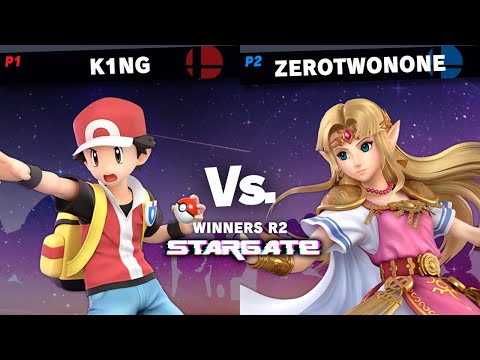 Stargate #5 | ZeroTwoNone (Zelda/Robin) vs K1ng (Pokemon Trainer) Winners Round 2
