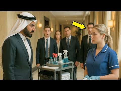 O MILIONÁRIO FEZ UMA PERGUNTA EM ÁRABE... E A FAXINEIRA RESPONDEU, DEIXANDO TODOS DE QUEIXO CAÍDO...