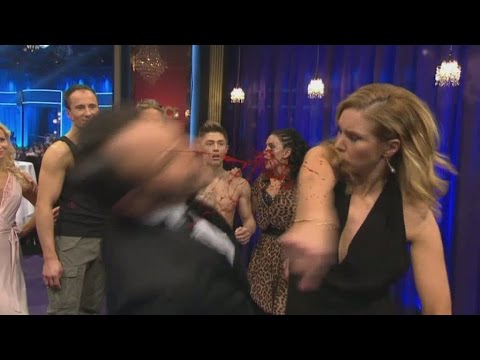 Jessica ger David en rejäl käftsmäll - Let’s Dance (TV4)