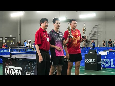 Joo Sae-hyuk/Hou Yingchao vs. Eugene Wang/Zhang Xiangjing | 2017 LA Open Doubles Final | Highlights