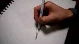 Drawing 5, with Burnt By The Sun - &quot;Dracula With Glasses&quot;