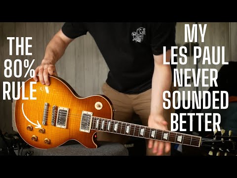 My Gibson Les Paul NEVER Sounded So Good Thanks to the 80% Rule