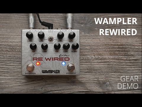 Wampler ReWired Brent Mason Signature Overdrive / Distortion 2024 - Present - Silver image 8