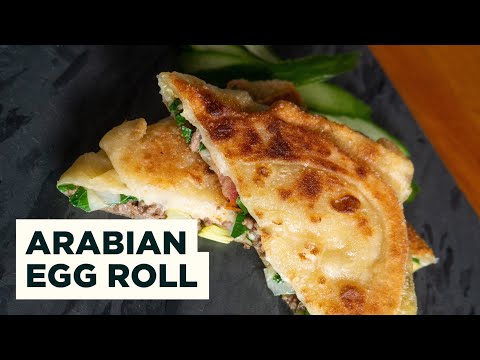 This Arabian Egg Roll Is A Whole Meal