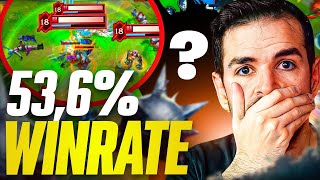 CE CHAMPION TROP SOUS-COTÉ A 53,6% WINRATE JUSQU'AU DIAMANT !