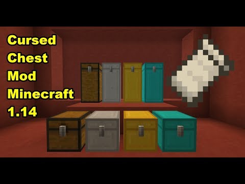 Destroying Sanity - Cursed Chest Mod for Fabric Minecraft 1.14 Demonstration and Review