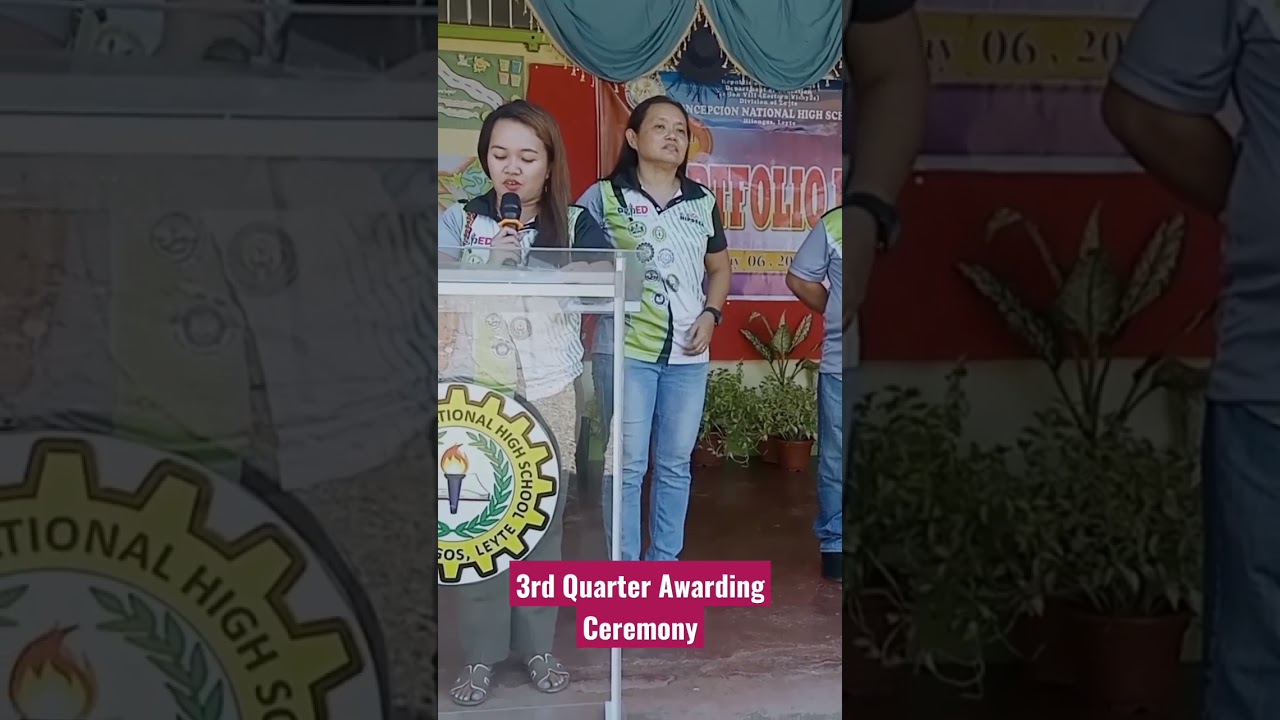 3rd Quarter Awarding of Honors #leytevlogger #honors