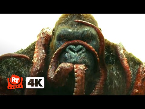 Kong: Skull Island (2017) 4K - Kong vs. Giant Squid Scene | Movieclips