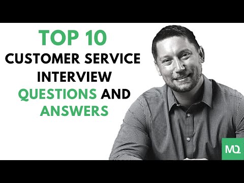 10 Customer Service Interview Questions and Answers! | From MockQuestions.com