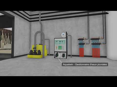 Visite du bâtiment tertiaire virtuel - format vidéo