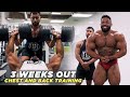 Push and Pull Day and Posing | 3 Weeks Out North Americans