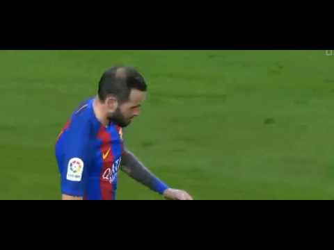 Aleix Vidal Goal vs Palmas - Barcelona vs las Palmas 5-0 gooooooooool
