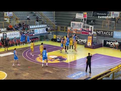 L’Homs UE Mataró perd contra el Bàsquet Sant Antoni en un partit vibrant (63-66)