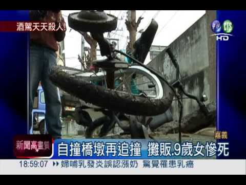 酒駕連環撞! 賓士車撞毀2家庭