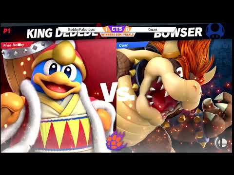 Clocktower Smash 54 - Winners Semis - BobbyFabulous (King Dedede) vs. Quan (Bowser) - SSBU