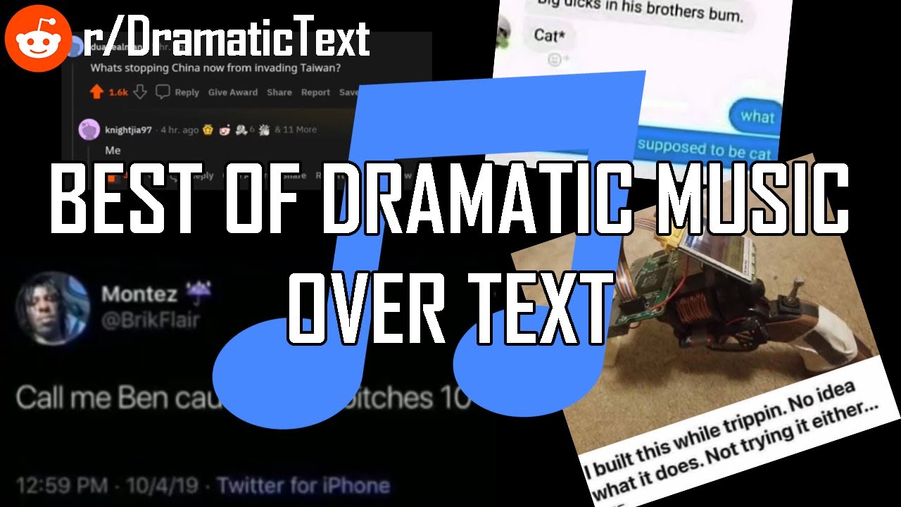 Best of Dramatic Music Over Text Compilation | r/DramaticText