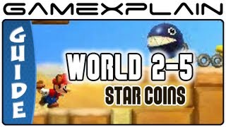 New Super Mario Bros. 2: Level 2-5 Star Coin Guide & Walkthrough