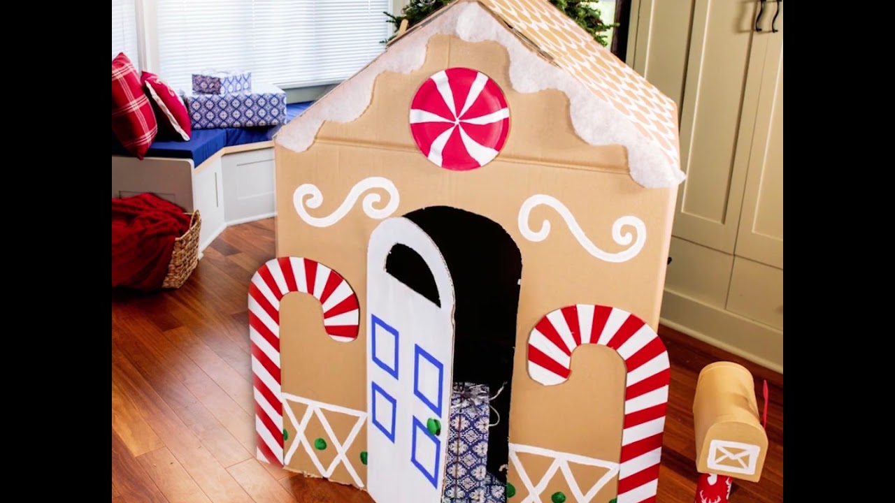 How to Create a Kid-Sized Gingerbread Playhouse | Zillow
