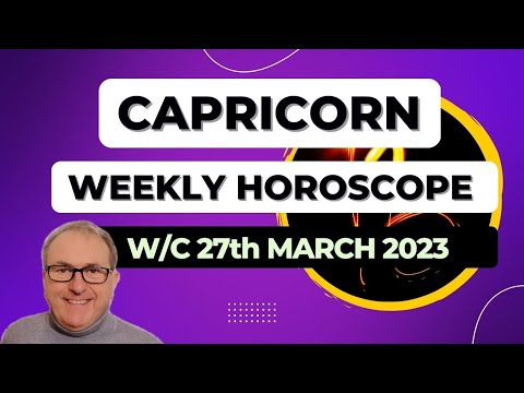 Horoscope Weekly Astrology Videos From 27th March 2023