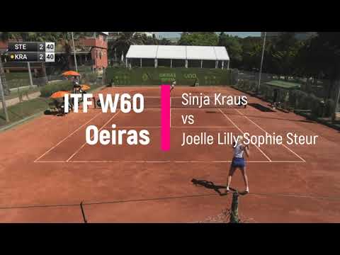 Sinja Kraus vs Joelle Lilly Sophie Steur - W60 Oeiras