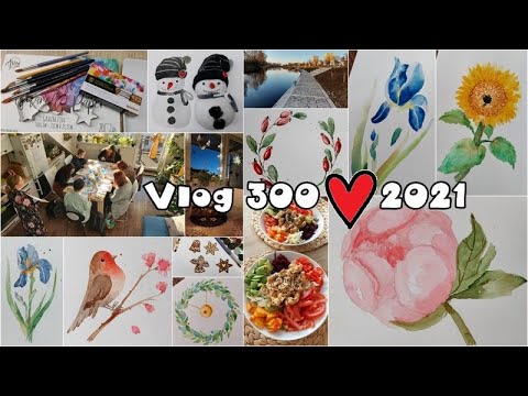 Vlog 300/21 - akvarelový