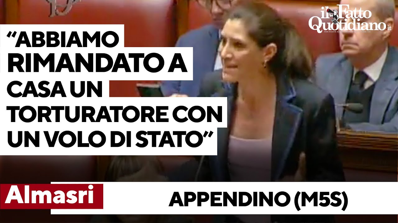 Appendino contro il governo: “Avete liberato un torturatore e rimandato a casa con un volo di Stato”