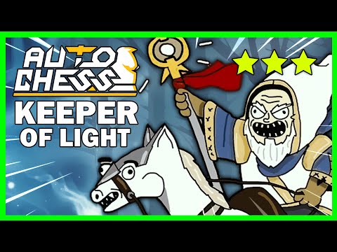 Sức Mạnh Của Keeper Of The Light Level 3 | Hành Trình Lên Rank Queen Auto Chess Cờ Nhân Phẩm